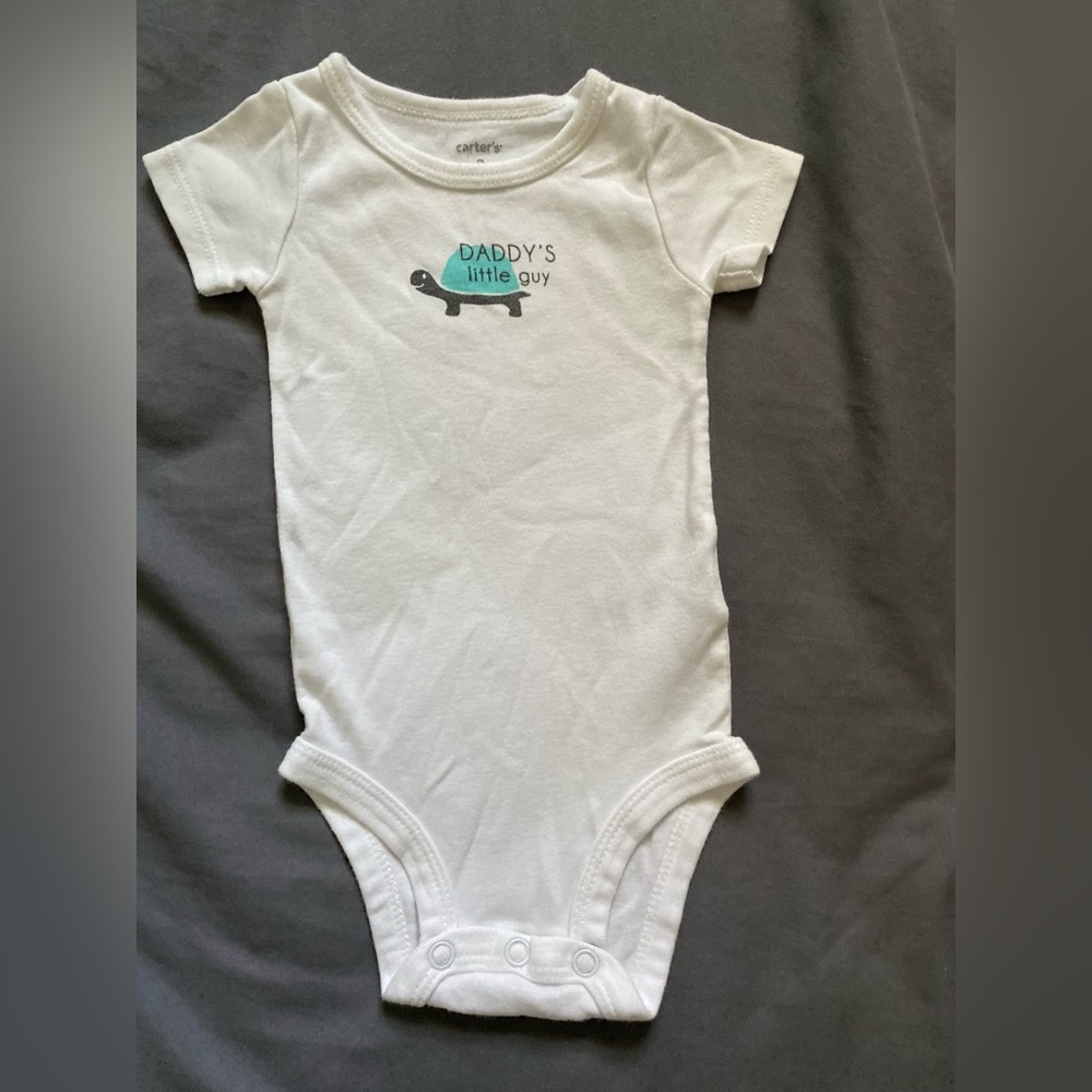 Carter’s Baby Boy’s “Daddy’s Little Guy” Bodysuit